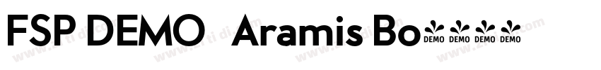 FSP DEMO   Aramis Bo字体转换